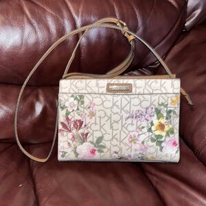 Calvin Klein Floral Handbag